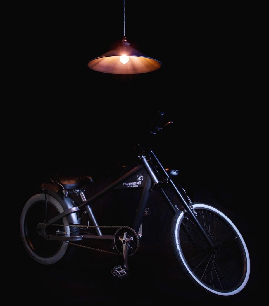 Aged copper statement pendant light 380mm shade